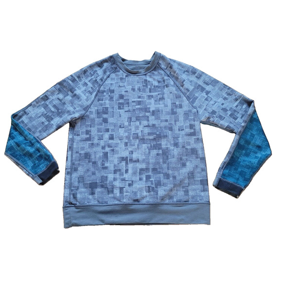 LULULEMON CITY SWEAT CREW SWEATSHIRT REVERSIBLE SZ M - Picture 1 of 5